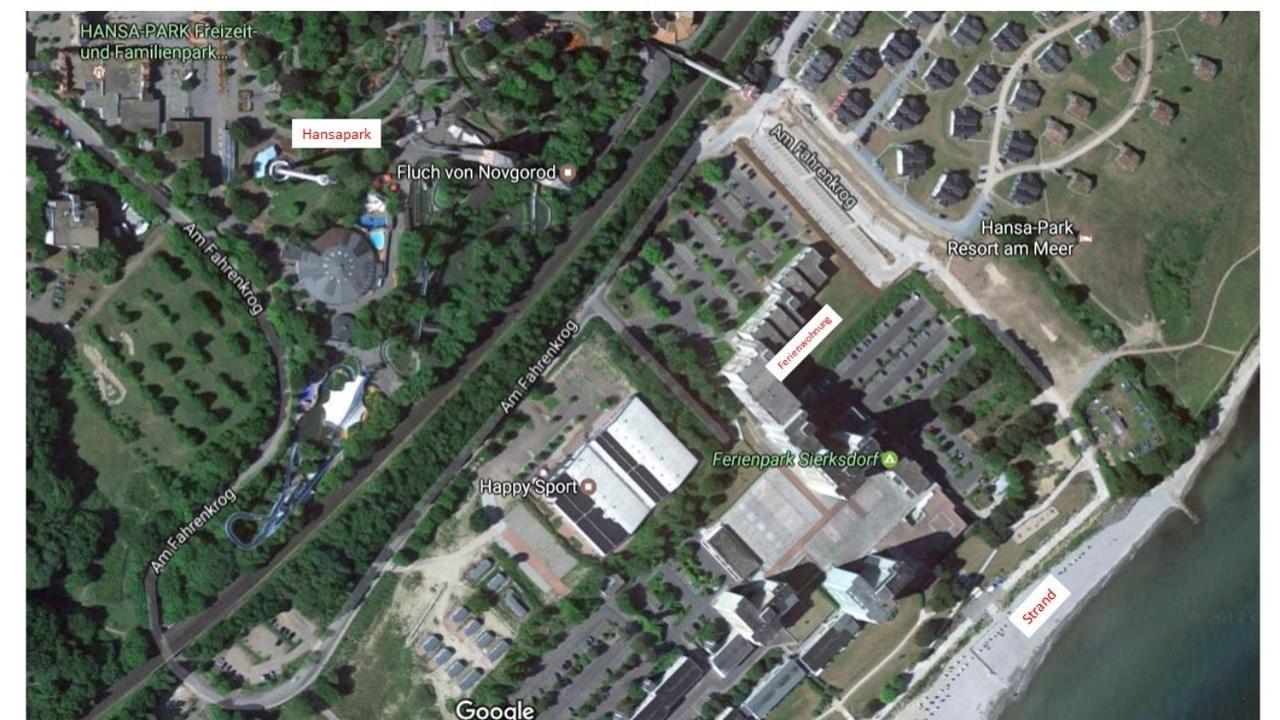 Meerblick Ferienwohnung Sierksdorf Eksteriør bilde